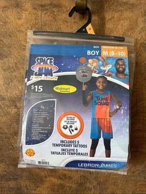 Space Jam: A New Legacy Tune Squad Boys Blue/Orange Costume - LeBron James